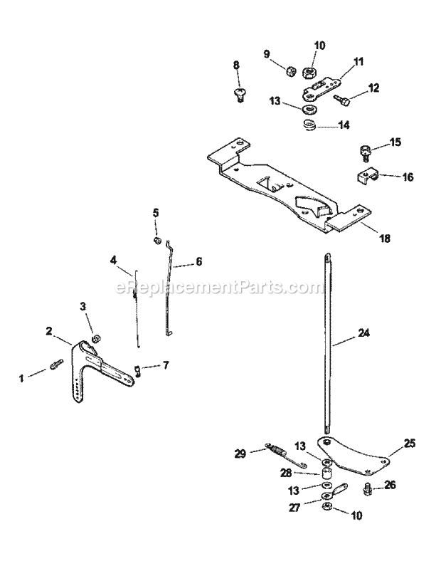 Cv745-0006 Engine Controls Diagram and Parts List for M60-KHEFI 53AB5HEX750 Cub Cadet Sprayer
